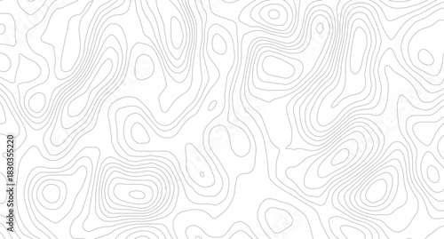 Abstract topographic contours map background. Topographic map Patterns, Topographic map and place for texture. Vector illustration