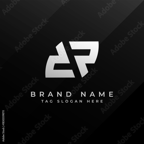 Letter DP Logo – Modern Minimalist Monogram Design