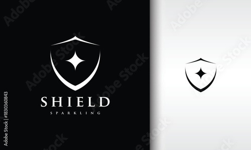 Sparkling Shield Protection Logo