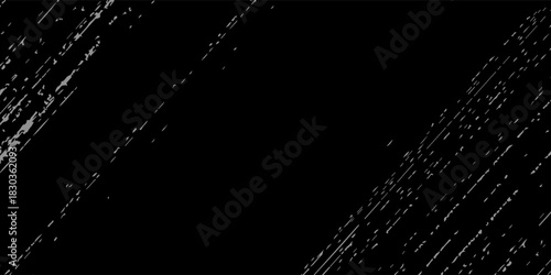 Spanduk horizontal lebar abstrak abu-abu gelap dengan kisi serat karbon segi enam dan garis-garis oranye bercahaya. Latar belakang vektor teknologi dengan garis neon oranye eps 10