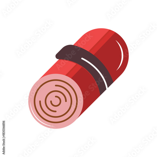 Colorful icon for red carpet