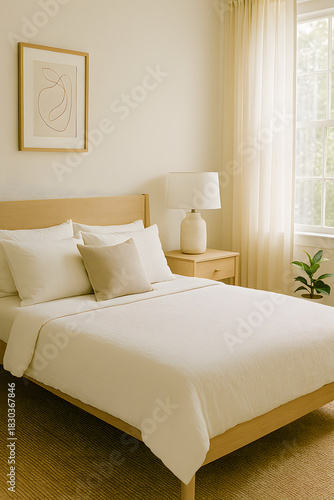modern bedroom interior