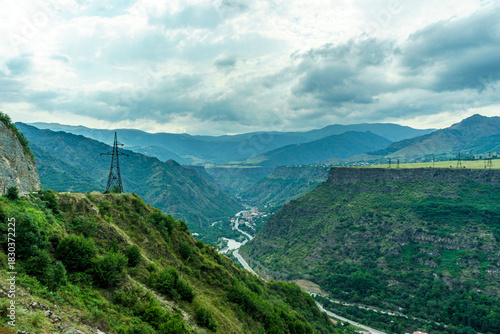 view from the top of the mountain