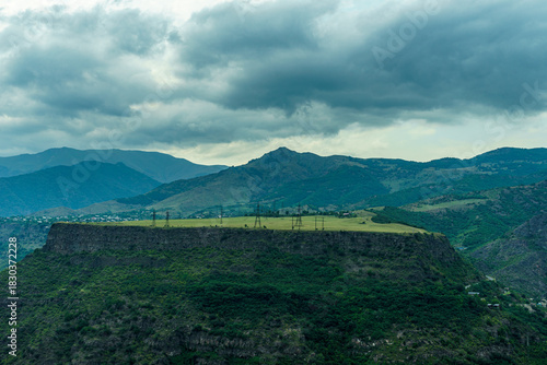 view from the top of the mountain
