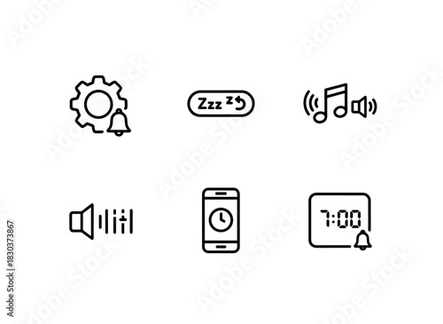 Alarm Settings Snooze Button Alarm Tone Alarm Volume Alarm Clock App Alarm Clock Icons