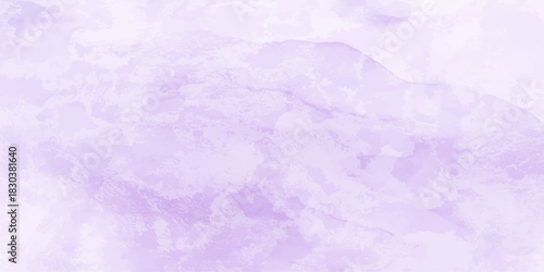 Abstract pink watercolor texture resembling a cold winter sky with clouds and a white, frozen surface