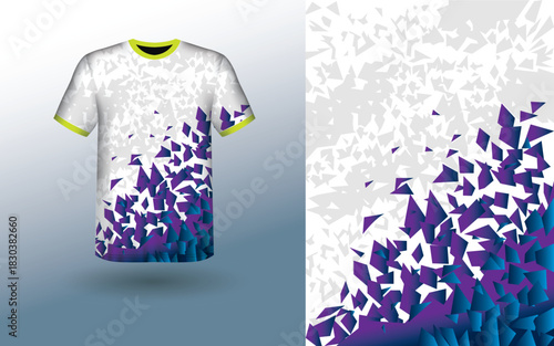 Vector For Sublimation Jersey Design