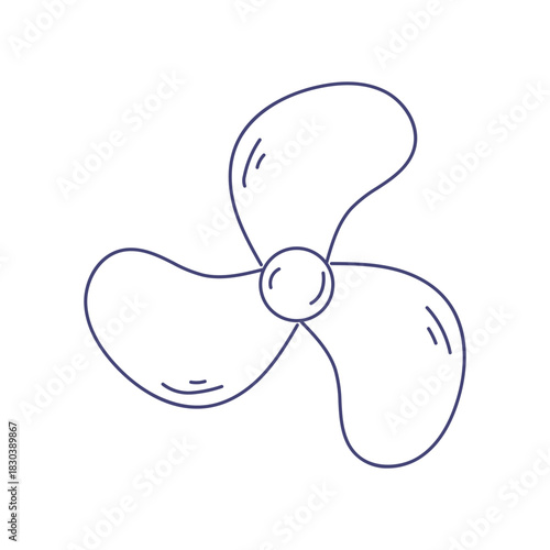 Cute Science Doodle Illustration