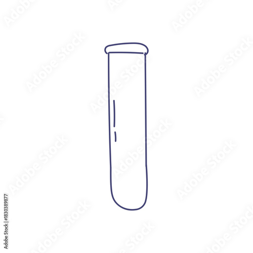 Cute Science Doodle Illustration