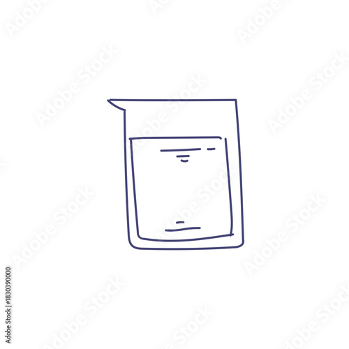 Cute Science Doodle Illustration