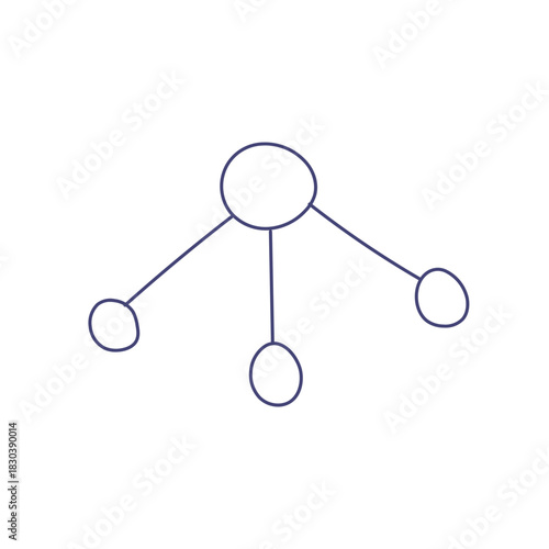 Cute Science Doodle Illustration