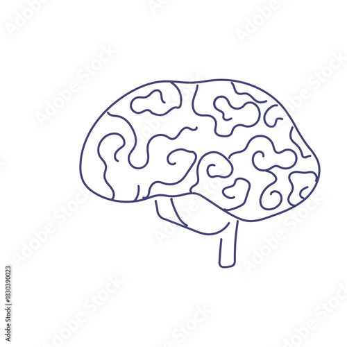 Cute Science Doodle Illustration