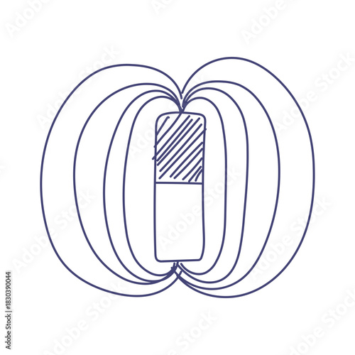 Cute Science Doodle Illustration