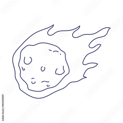 Cute Science Doodle Illustration