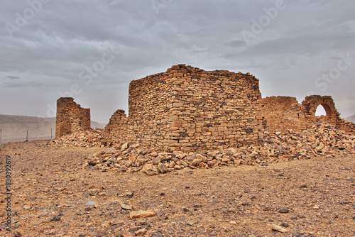 Fort Saganne vintage ruins, Mauritania
