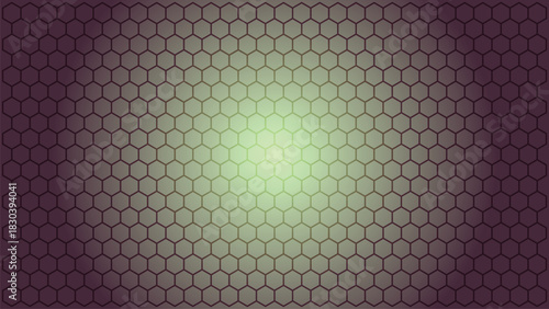 Abstract hexagonal pattern geometric background design
