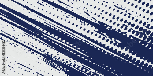 Abstract halftone wave dots background. Futuristic twisted grunge pattern, dots, circles. Vector modern optical pop art texture for posters, business cards and etc.