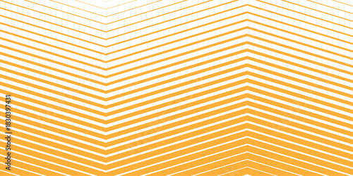 Abstract chevron pattern background gradient zig zag lines in orange and white perfect for modern design projects EPS vector