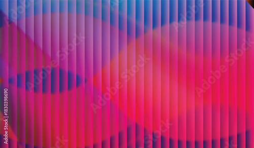 Abstract background with vibrant pink and purple hues vertical lines and blurred circles suitable for modern graphic design projects EPS vector