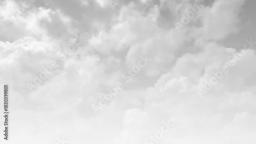 The sky covered with rain clouds.