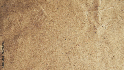 Cardboard sheet texture background, pattern of brown kraft paper with vintage style.