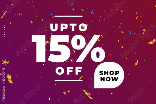 Colorful Discount Offer Sale Banner Design