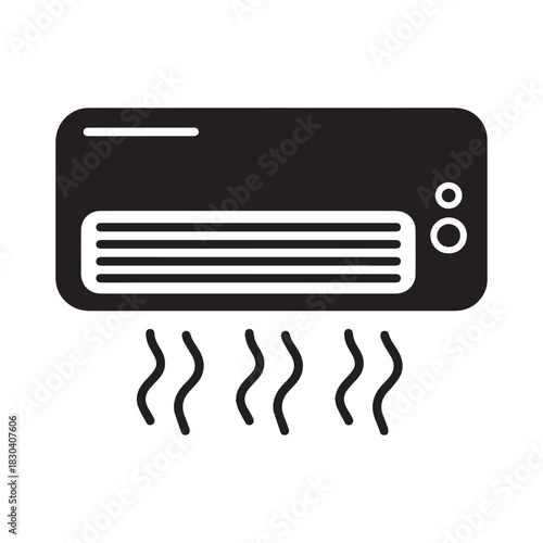 Cooling Comfort, Air Conditioner Unit Providing Climate Control and Relief from Heat.