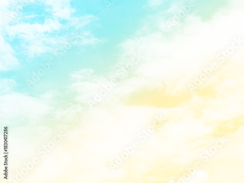 Sky pastel background yellow blue gradient sunset sunrise summer abstract sky evening soft effect pattern texture design nature spring light beauty template