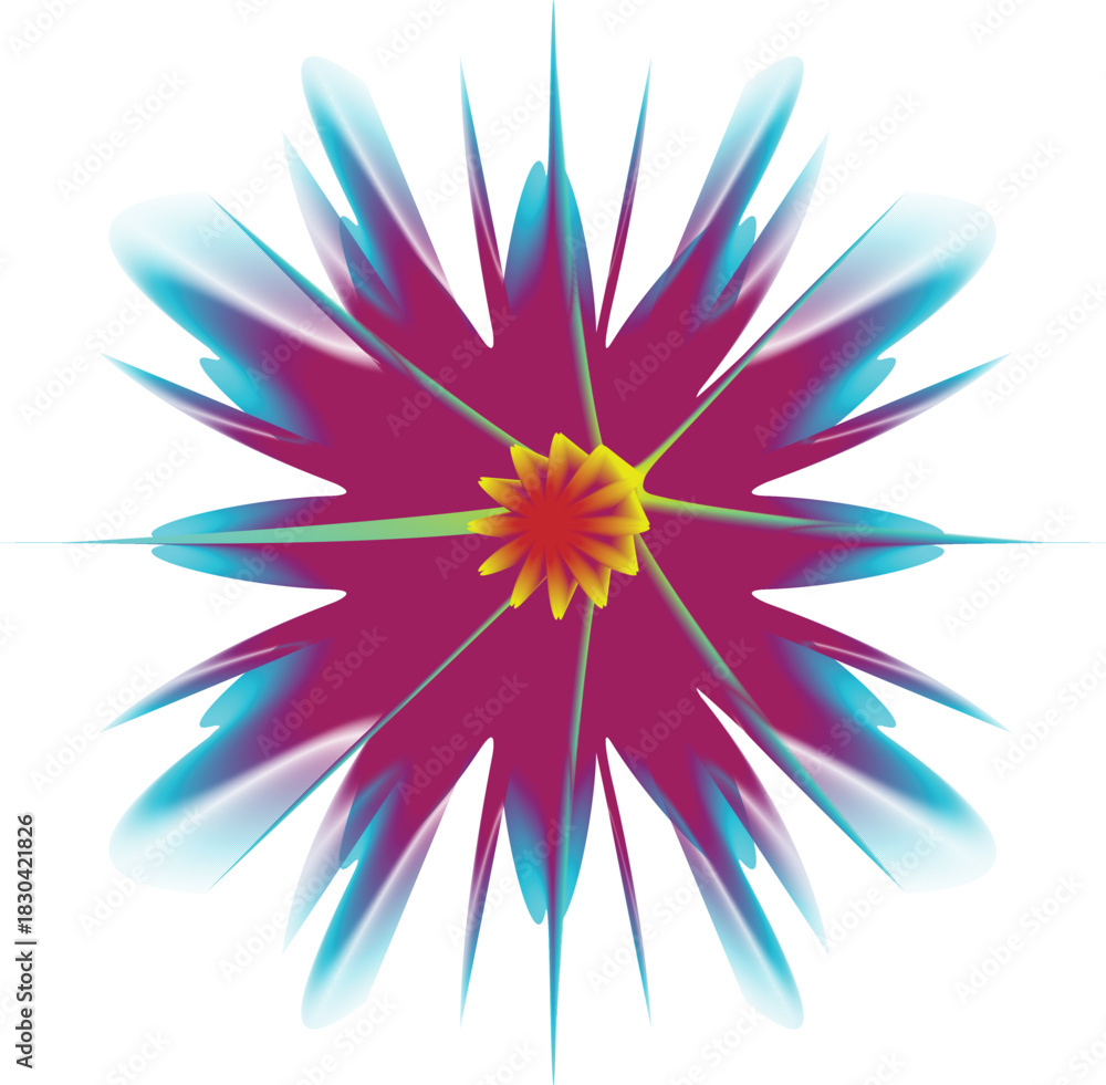 Obraz premium abstract flower background