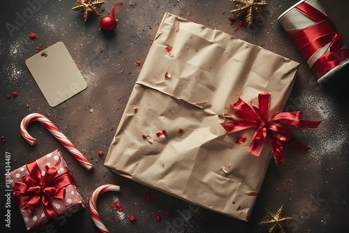 Rustic Gift Wrapping, Christmas Style