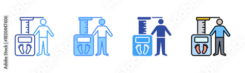 Bmi Icon, Multi Styles Icon Set