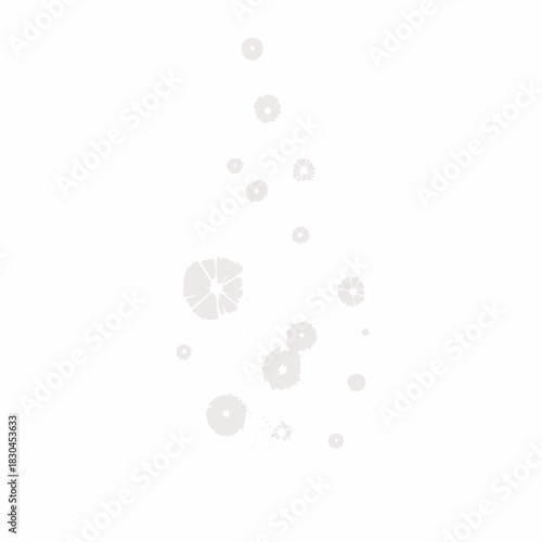 Ephemeral light particles abstractly floating upwards, creating a delicate and serene visual concept