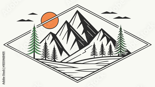 Vector illustration a black and white sketch of a person sitting in a chair with a dog lying at their feet