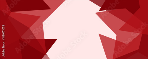 Beautiful red abstract background. Scarlet neutral backdrop for presentation design. Vermilion base for website, print, base for banners, wallpapers, business cards, brochure, banner,