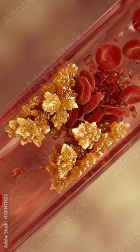 A microscopic view of the b...