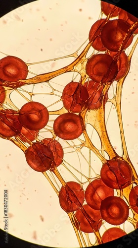 A close-up view of a micros...