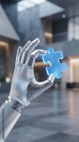 An elegant robotic hand del...