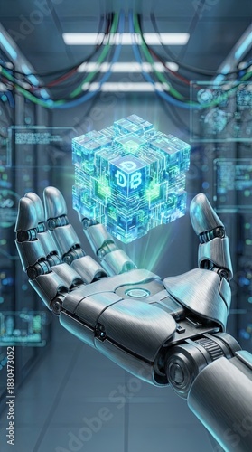 A futuristic depiction of a...