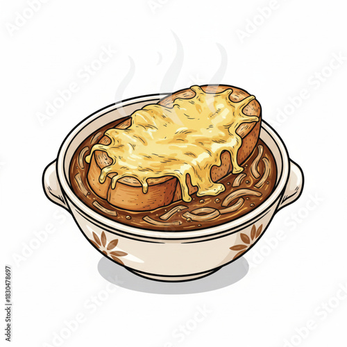 Delicious gourmet cake with chocolate and tasty baked apple pie served on a white plate as a sweet dessert snack isolated for a gourmet breakfast meal