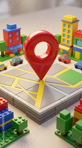 A vibrant, playful scene de...