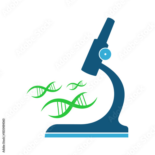 DNA icon logo design