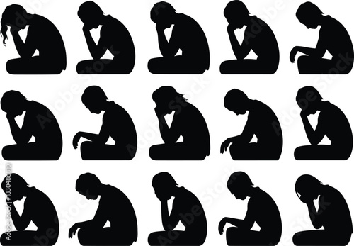 Depression silhouettes