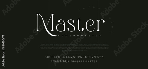 Sport font Modern futuristic design letters and numbers Vector logo