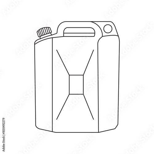 plastic jerry cans icon