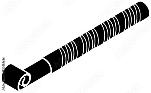 party illustration celebration silhouette birthday logo horn icon confetti outline joy fun happy celebrate holiday event festival colorful hat shape women vector graphic background