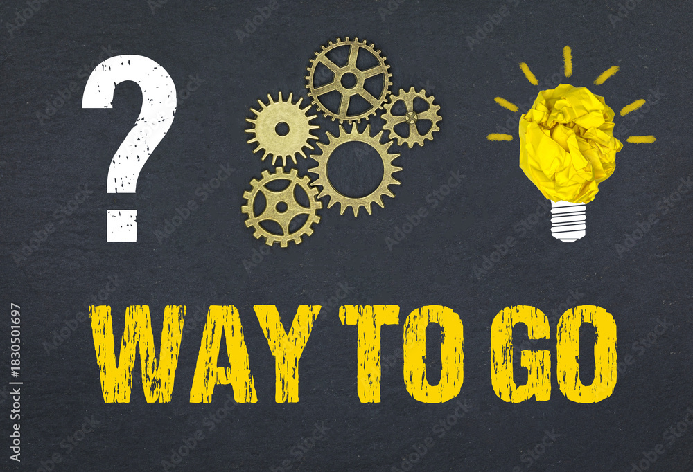 Obraz premium Way to go