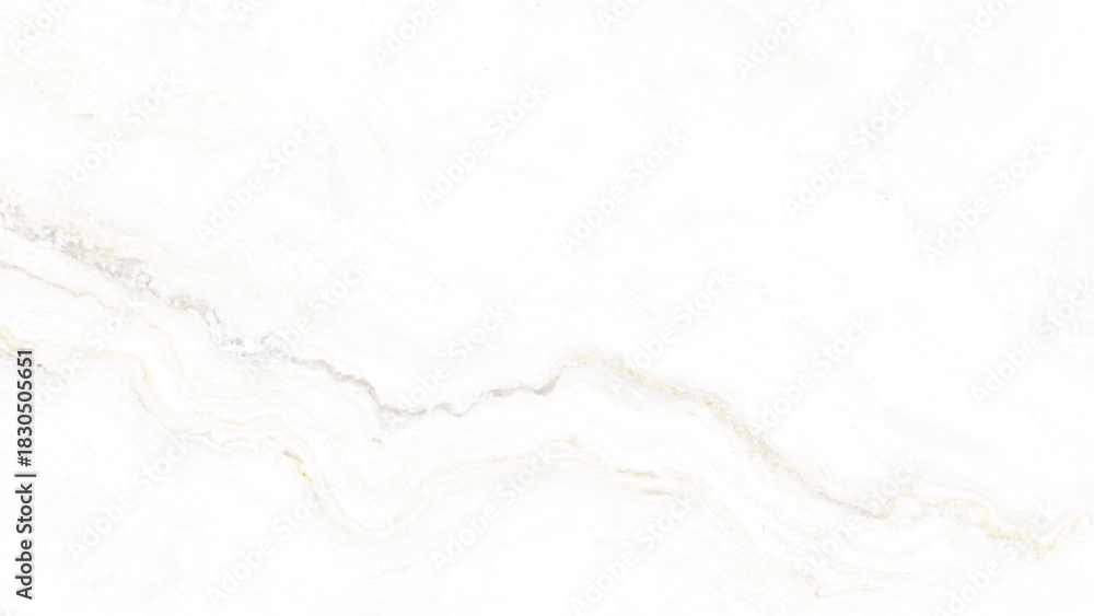 Fototapeta premium Abstract white marble background with brown and gray color, Natural patterns for design art work, Stone wall texture background