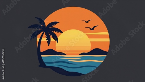 palm tree silhouette