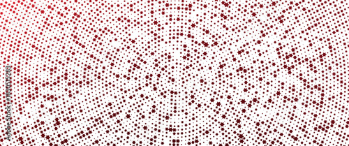 Light Red vector template with sky stars. Blurred decorative design in simple style with stars. The pattern can be used for new year ad, booklets.