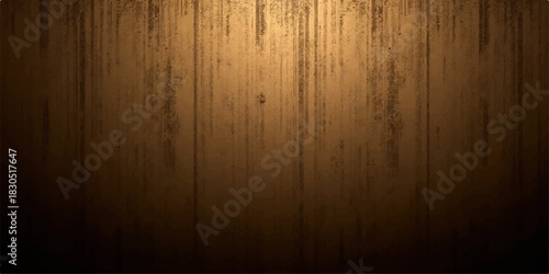 Warm brown wooden background with vertical grain and soft lighting effect